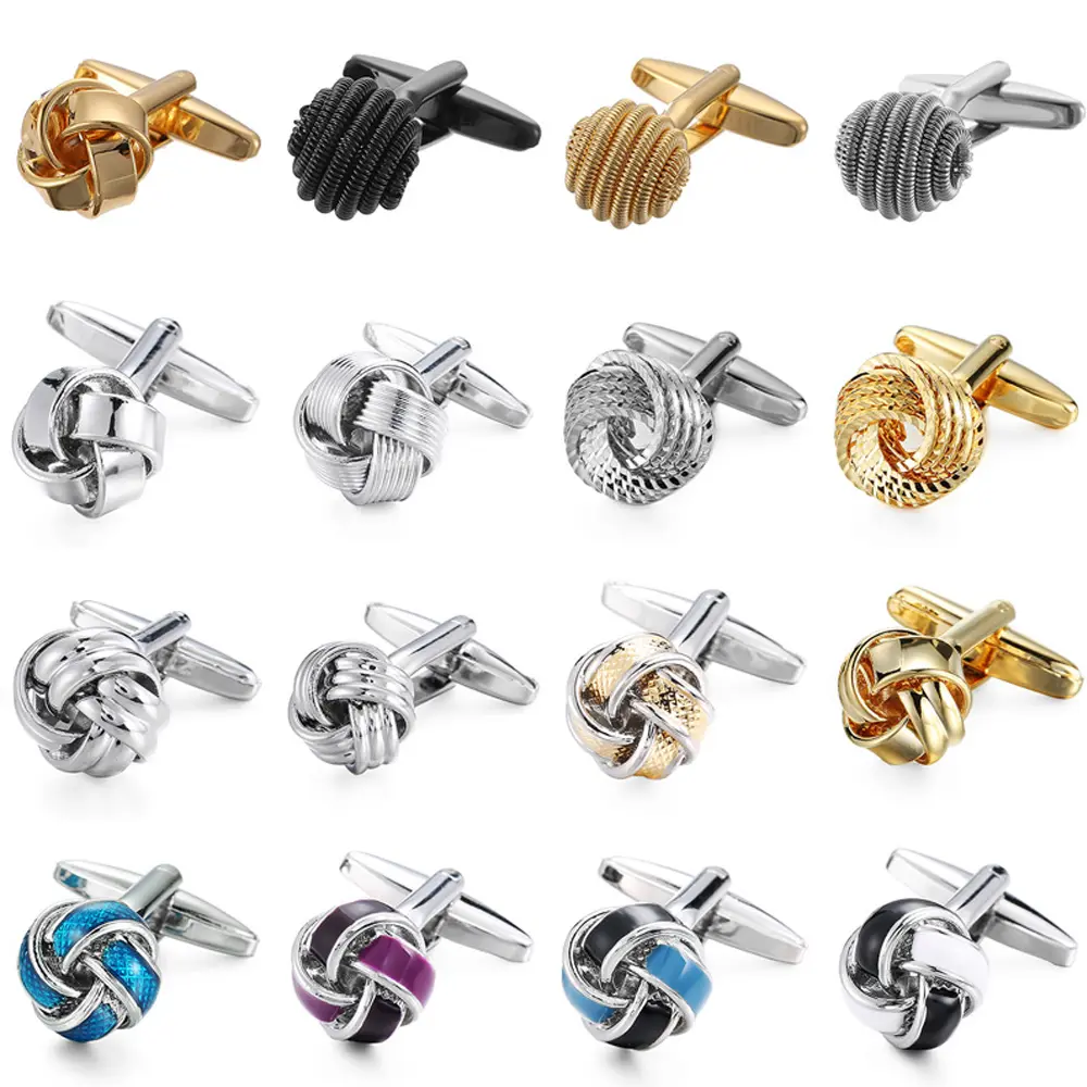 Factory High Quality Knot Cufflink Collections ...