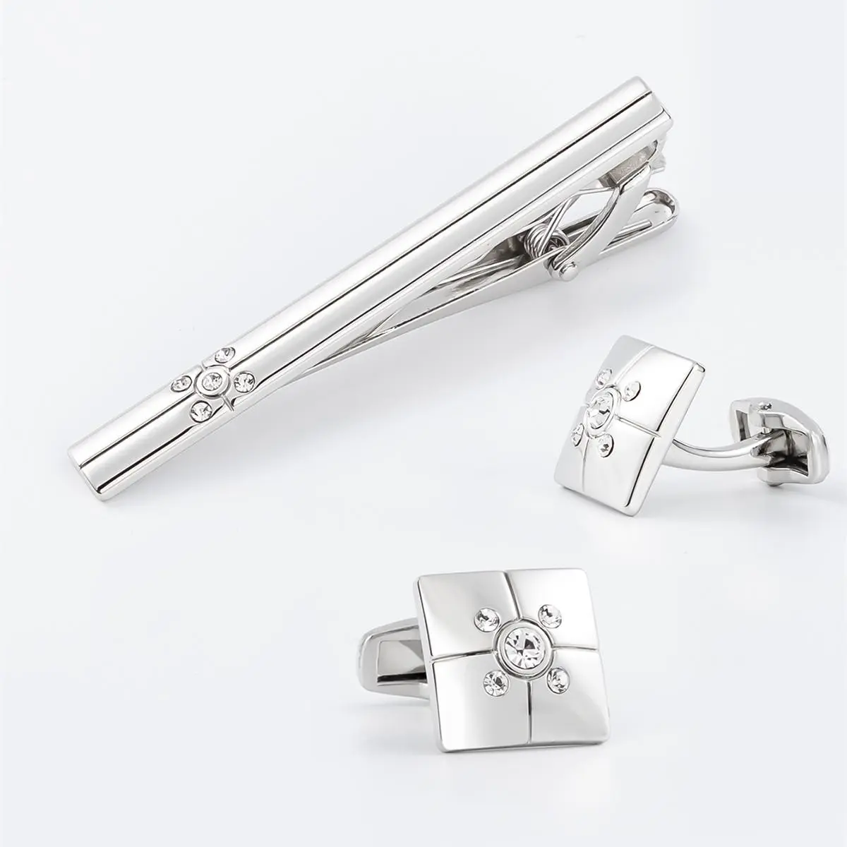 Cheap Silver Polished High Quality Men's Classi...