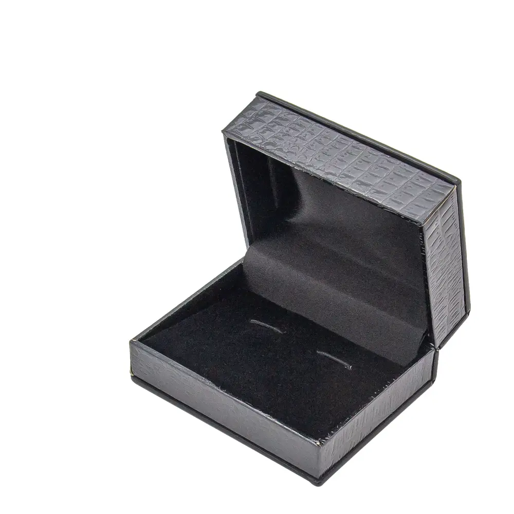 High Quality Stock PU Leather Black Square Two ...