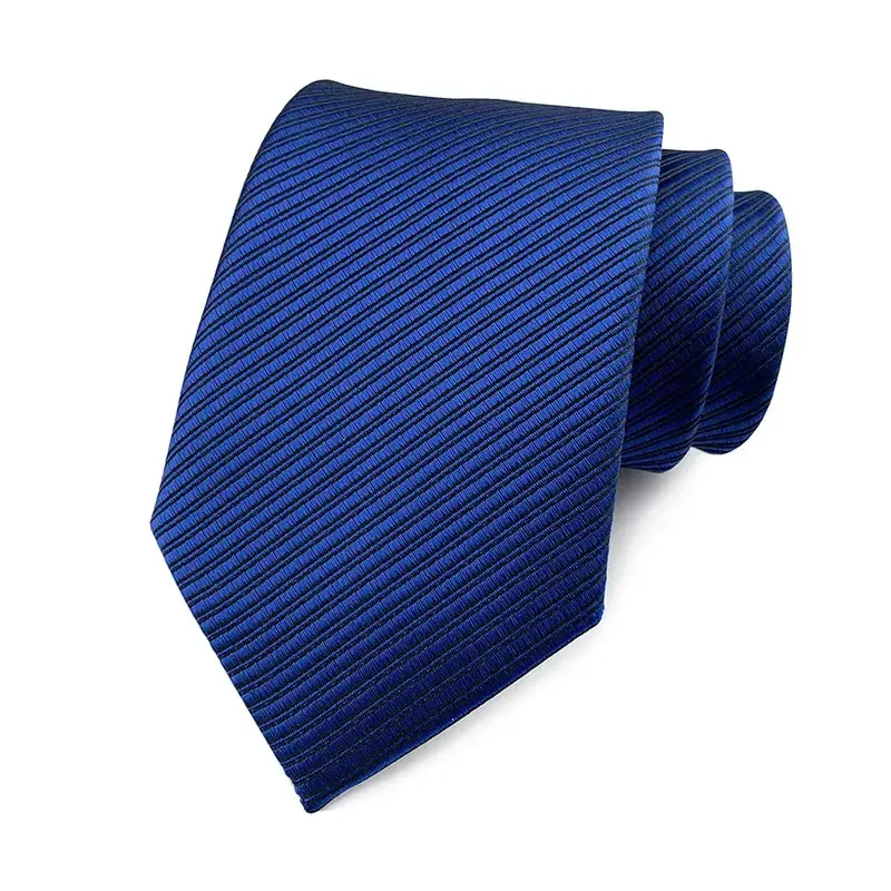 cm Solid Color High Density Silk Satin Striped Cheap Polyester Tie For Men05.jpg