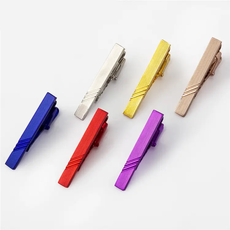 Factory Price Metal Custom Painted Tie Clips Ti...