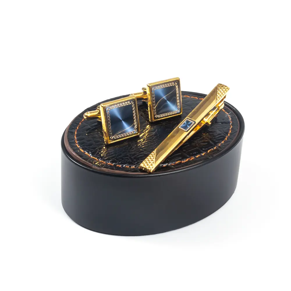 China Cufflinks Factory Supply High Quality Blu...