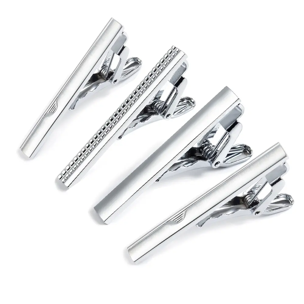 JINJIE High Quality Solid Silver Color Brass Ti...