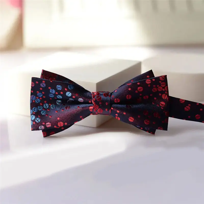 Classic Party Wedding Polyester Adjustable Bow Ties for Suit06.jpg