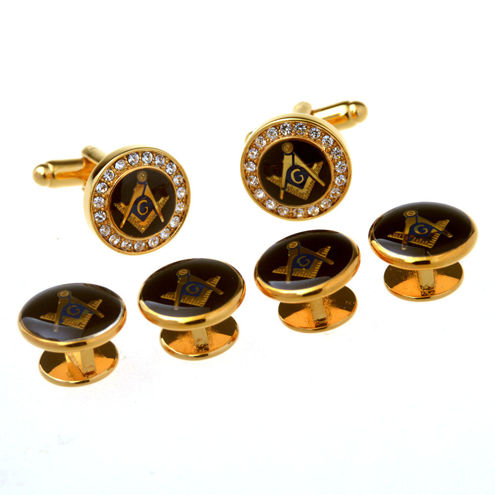 JINJIE Wholesale Brass Round Shaped Gold Plated...