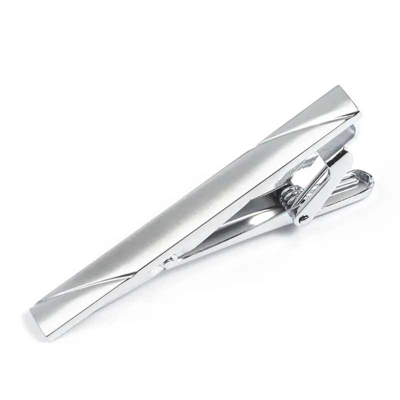 Hot Sale New Clasp Silver Tie Clip for Wedding ...