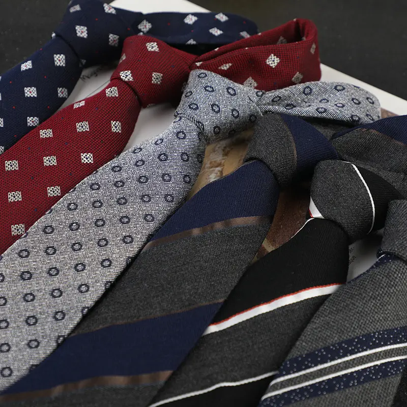 Wholesale High Quality  Casual 8cm Polyester Tie Best Selling Suit Necktie Handmade Office Tie PT1023-FD24