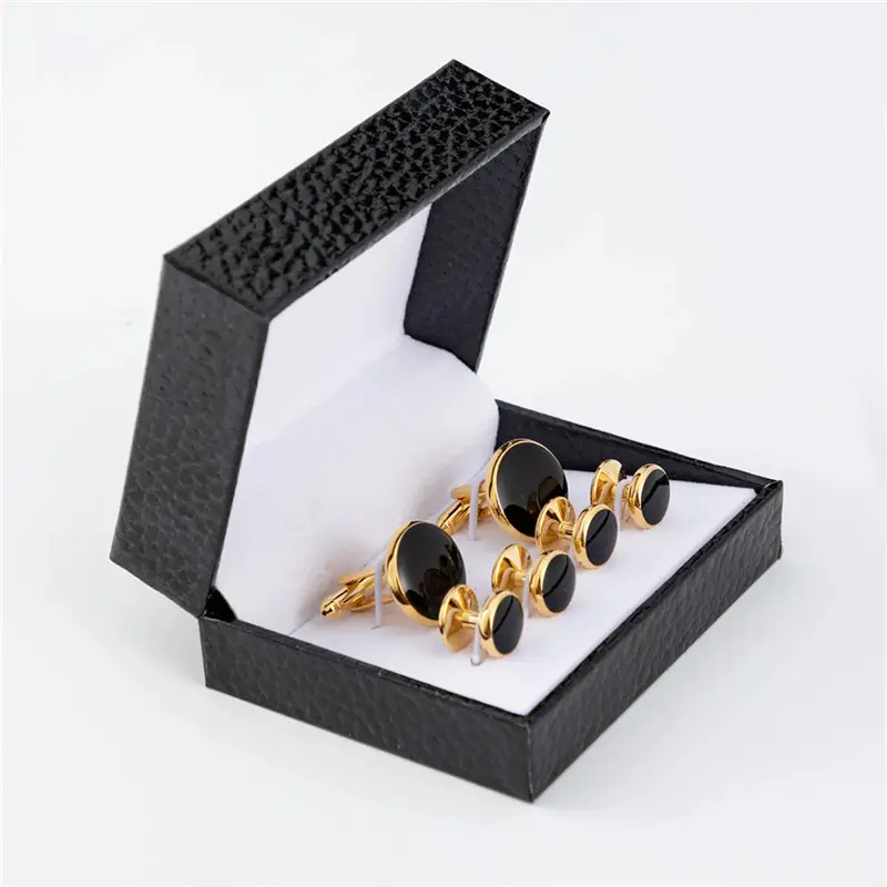 Classic Style Double Color Copper Knot Cufflink for Men Shirts02.jpg