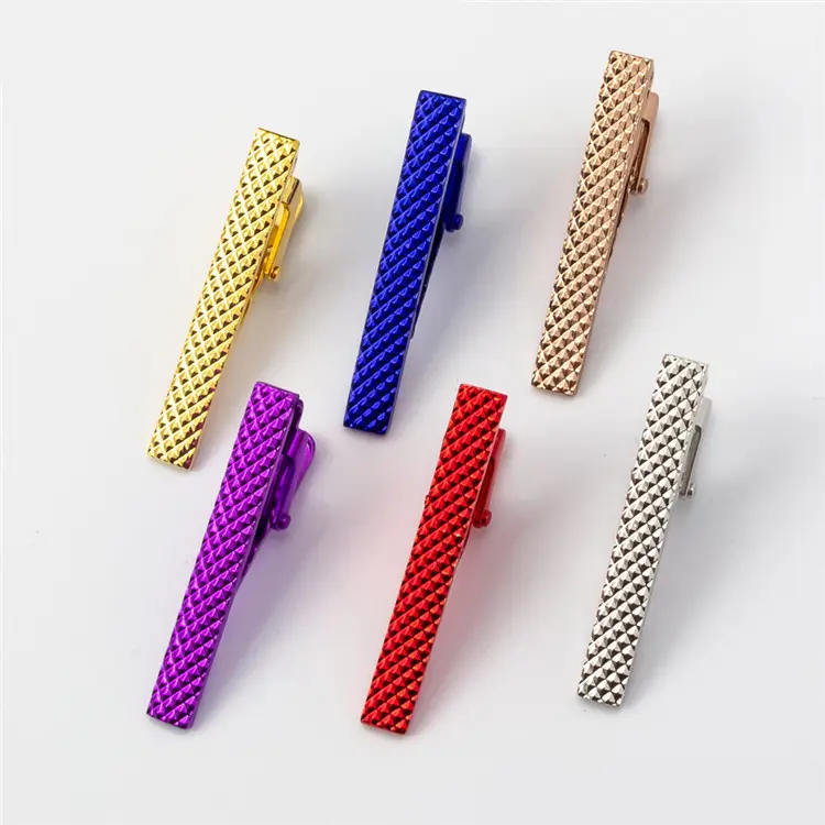 Hot Selling Men's Suit Tie Clips Formal Glossy ...