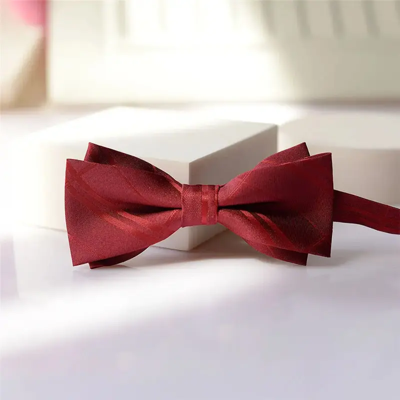 Classic Party Wedding Polyester Adjustable Bow Ties for Suit05.jpg