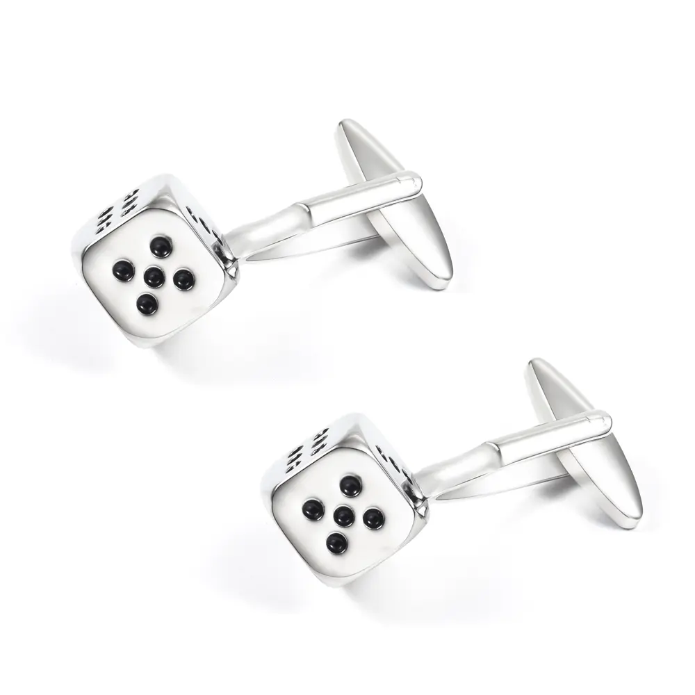 High Quality Fashion French 3D Lucky Dicee Enam...