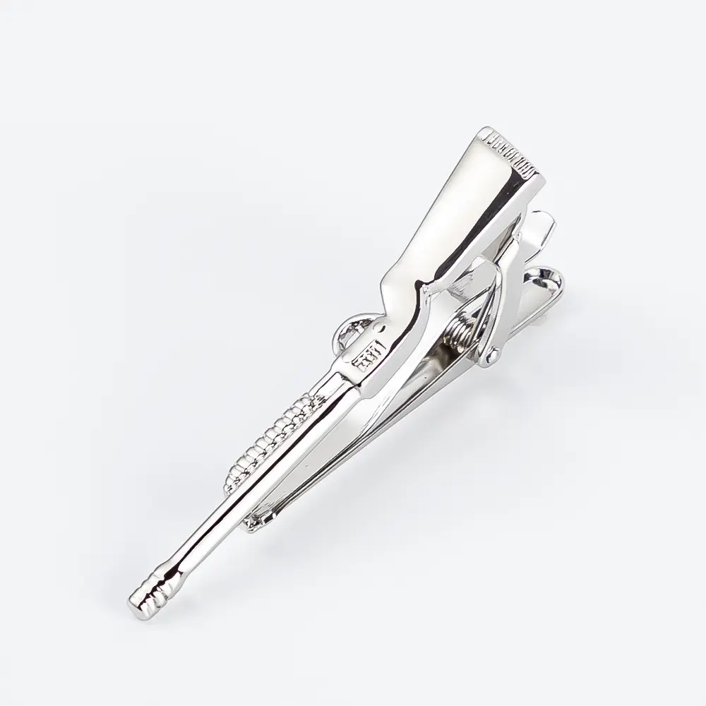 Wholesale High Quality Rifle Shaped Tie Clasp N...