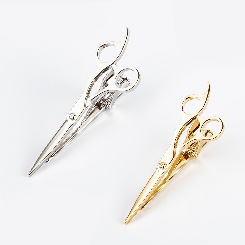 Wholesale Designer Metal Men Scissors Tie Bar C...