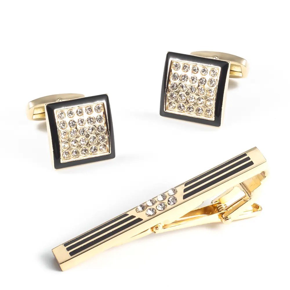 Manufacturer Wholesale Square Shape Black Gold ...