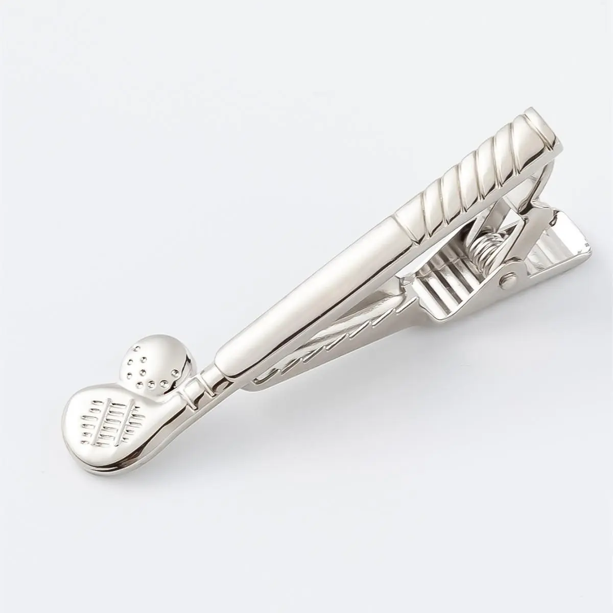 Wholesale Trendy Men's Metal Tie Bar Silver Gol...