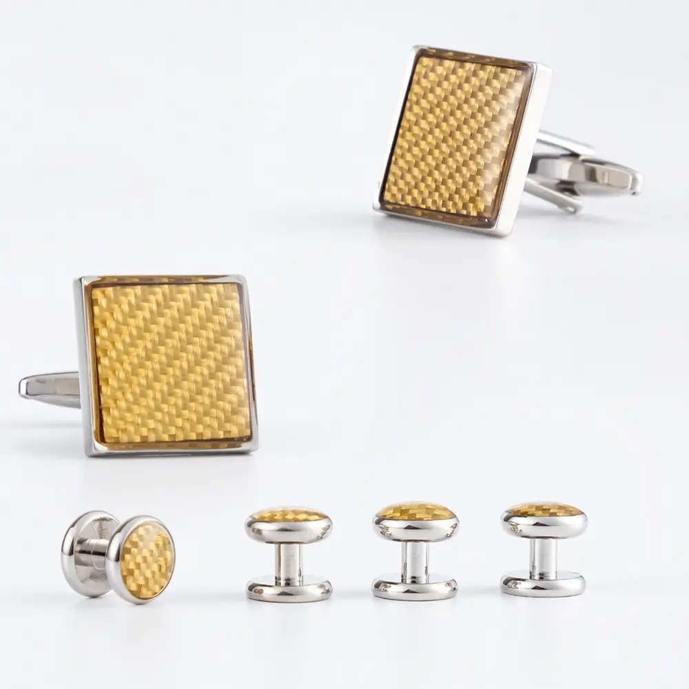 JINJIE New Design Luxury Fashion square Gold En...