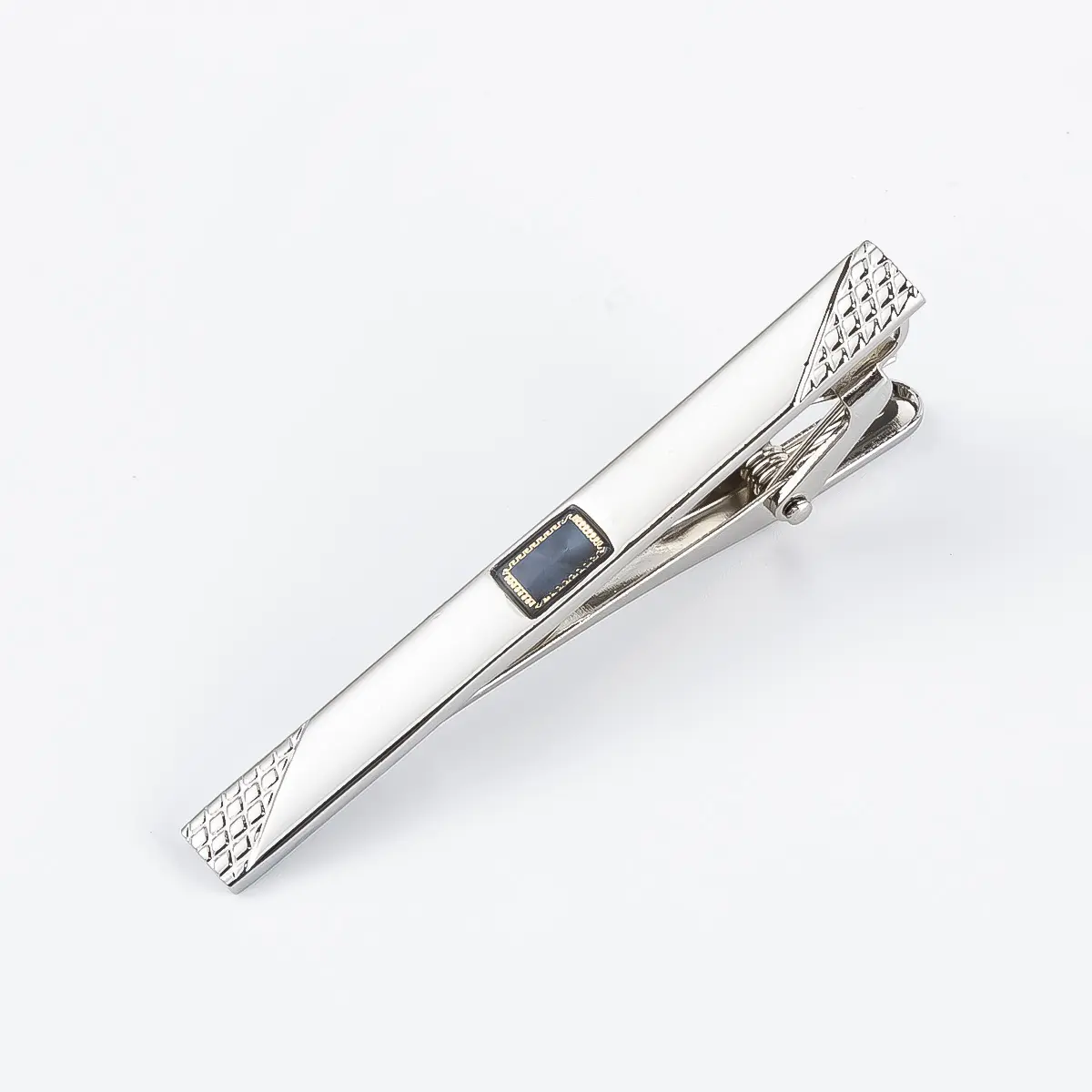 Low Price Luxury Fashion Silver Plating Blue Me...