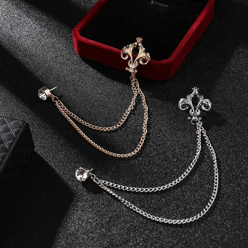 Unique Design Classic High-End Men's Suit Styli...