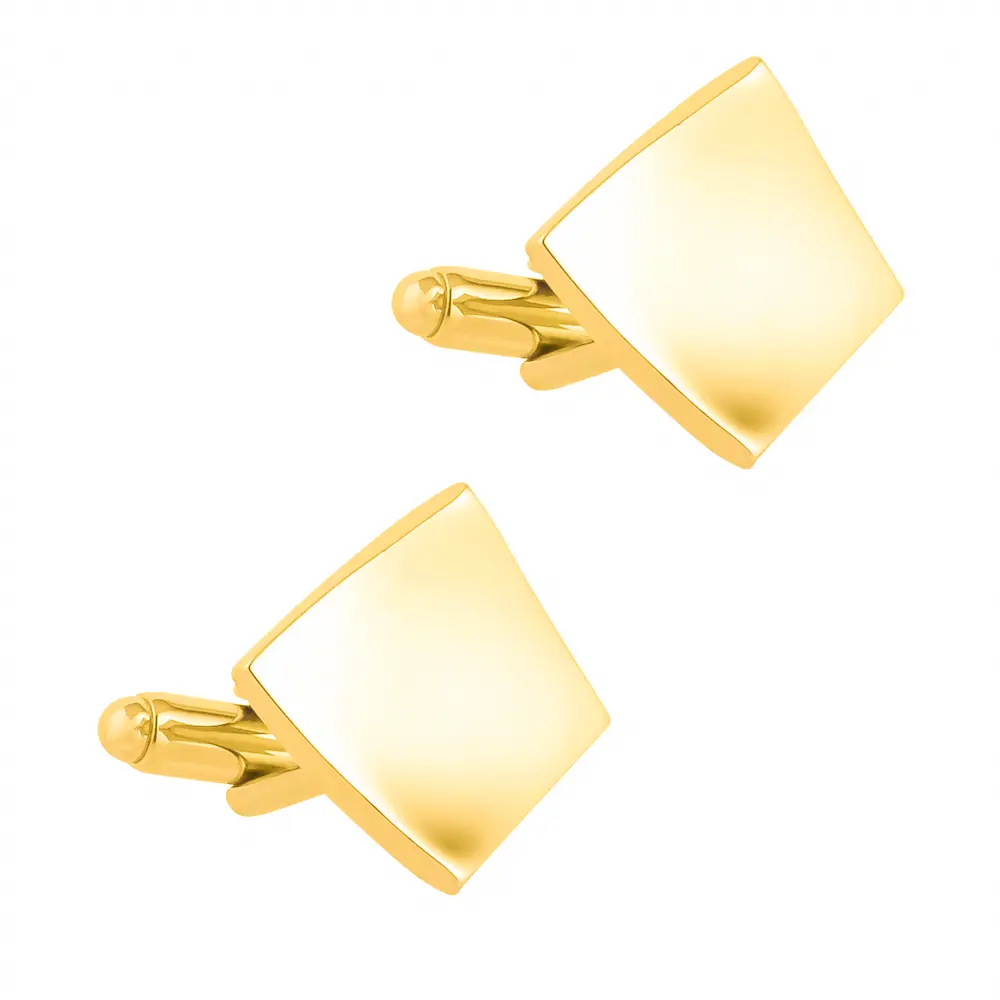 Gold Brass Shirt Button Metal Cufflinks Mens Business Suit Shirt Button Wholesale CL-C076-G