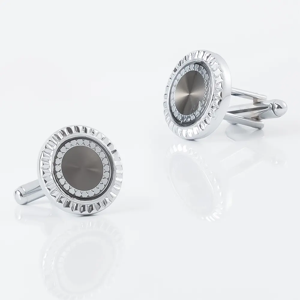Low MOQ Cheap Silver Color Engrave Sunflower Pa...