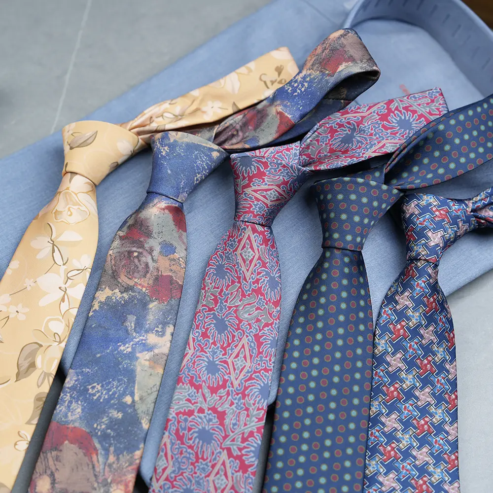 Hot Sellling 7cm Casual Paisley Pattern Jacquar...