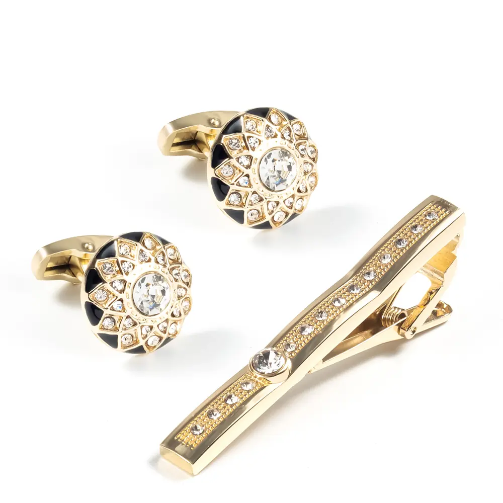 Wholesale Cheap Personalized Gold Cufflinks & T...